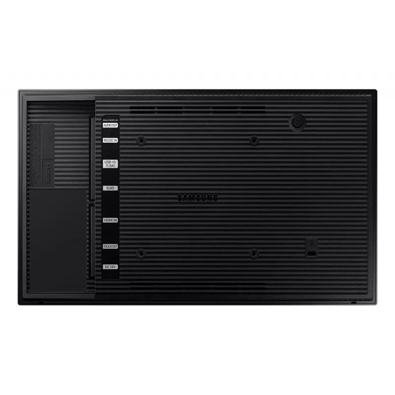 Samsung QB13R-TM Interaktywny płaski panel 33 cm (13 cali) LED Wi-Fi 500 cd/m² Full HD Czarny Ekran dotykowy Wbudowany procesor Tizen 4.0 16/7