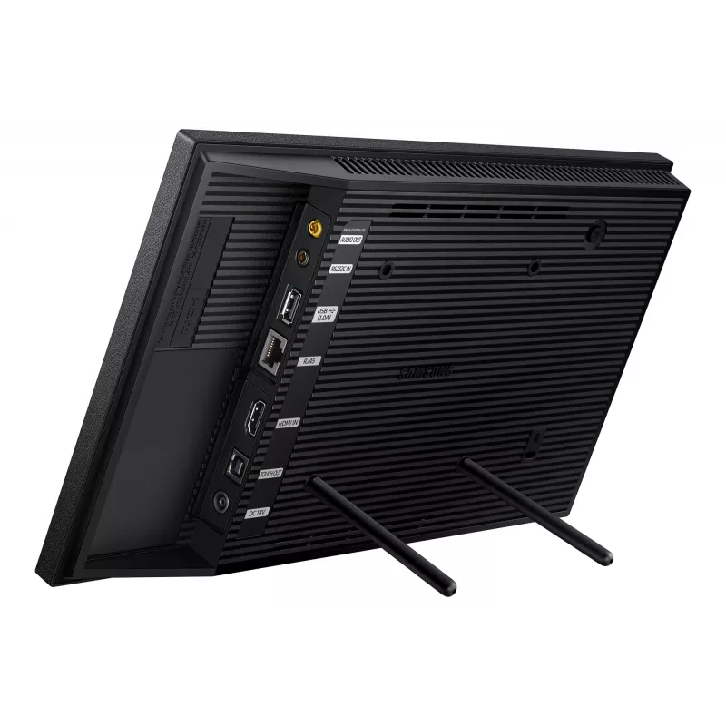 Samsung QB13R-TM Interaktywny płaski panel 33 cm (13 cali) LED Wi-Fi 500 cd/m² Full HD Czarny Ekran dotykowy Wbudowany procesor Tizen 4.0 16/7