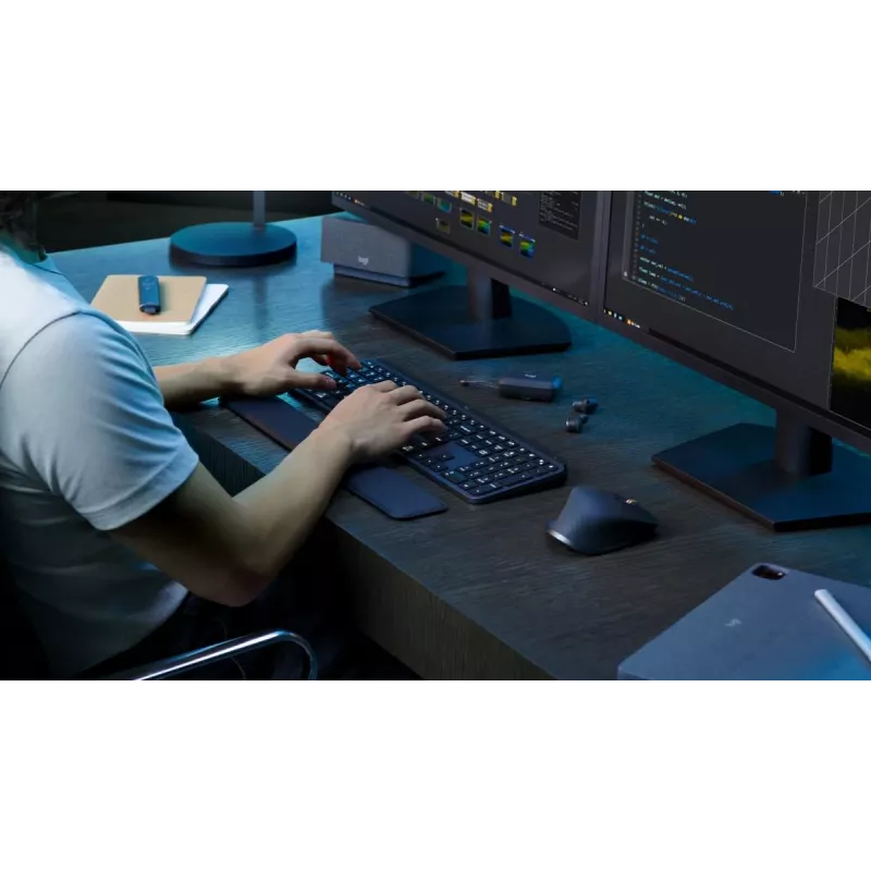Logitech MX Keys S klawiatura grafitowa Qwertz Niemiecki