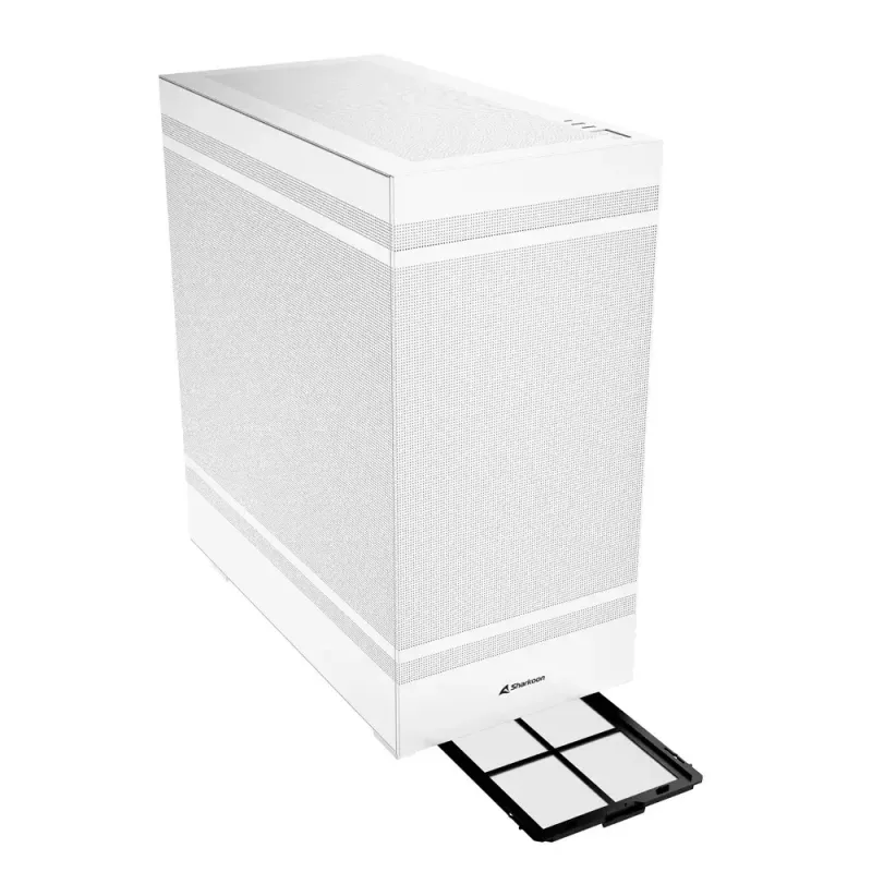 PC Case Sharkoon REBEL C50 Full Tower biały