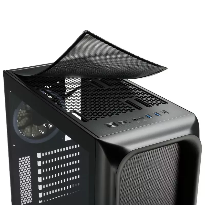 Obudowa PC Sharkoon TK5M RGB ATX Desktop Czarna