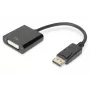 Przewód adaptera DisplayPort DIGITUS ASSMANN, DP - DVI (24+5) M/F, 15cm z blokadą, zgodny z DP 1.2, CE, czarny