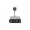 Przewód adaptera DisplayPort DIGITUS ASSMANN, DP - DVI (24+5) M/F, 15cm z blokadą, zgodny z DP 1.2, CE, czarny