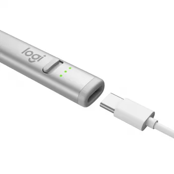 LOGITECH Crayon Digital Pencil USB-C srebrny