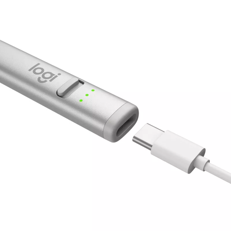 LOGITECH Crayon Digital Pencil USB-C srebrny