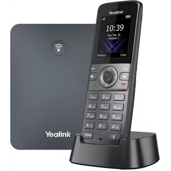 Telefon IP Yealink W74P szary TFT