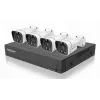 Zestaw do monitoringu wideo Foscam FN9108E-B4-2T Przewodowy 8 kanałów HDD 2TB