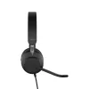 Jabra Evolve2 40 SE USB-C, UC Stereo, przewodowy, rozmowy/muzyka, 20 - 20000 Hz, 188 g, słuchawki, czarny