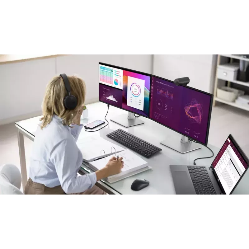Monitor komputerowy DELL Pro Plus P2425HE 60,5 cm (23,8 cala) 1920 x 1080 pikseli Full HD LCD Czarny
