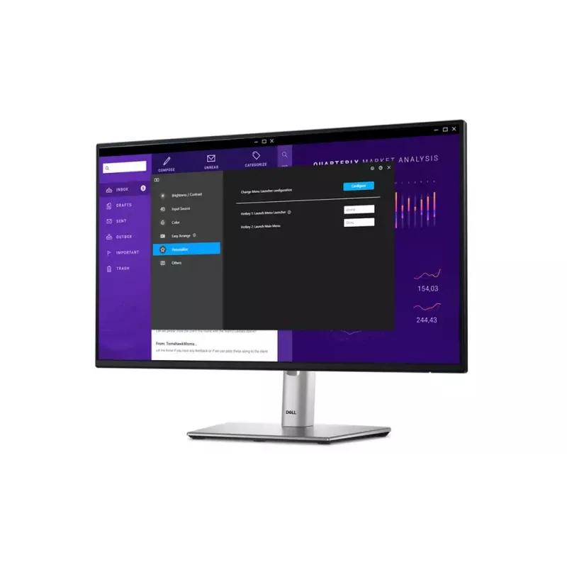 Monitor komputerowy DELL Pro Plus P2425HE 60,5 cm (23,8 cala) 1920 x 1080 pikseli Full HD LCD Czarny