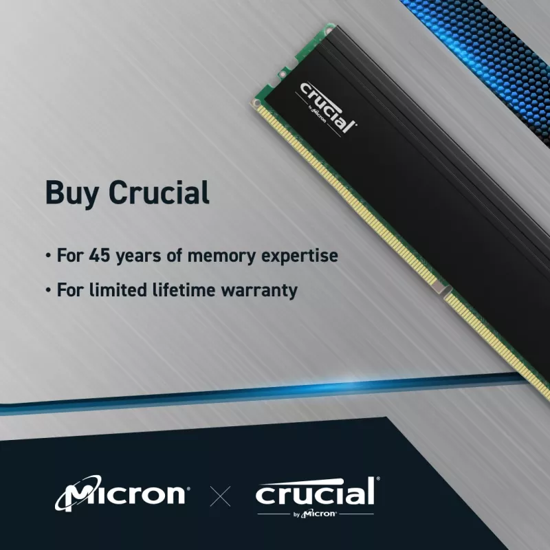 MICRON / CRUCIAL Crucial Pro 32GB Kit2 DDR4-3200 UDIMM