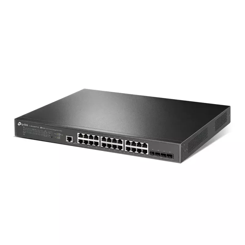 TP-Link Omada 24-Port 2.5GBASE-T and 4-Port 10GE SFP+ L2+ Managed Switch with 16-Port PoE+ & 8-Port PoE++