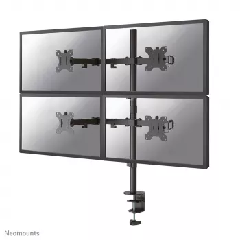 Neomounts FPMA-D550D4Czarny ramię do monitora 13-32 inch, zacisk/przelotka, 6 kg, 33 cm (13 inch), 81,3 cm (32 inch), 100 x 100 mm, czarny