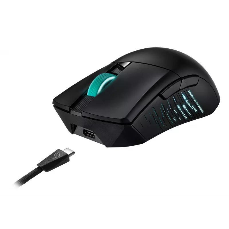 Mysz ASUS ROG Gladius III Gaming Praworęczna USB Type-A Optyczna 19000 DPI