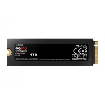 Samsung 990 Pro 4 TB M.2 PCI Express 4.0 NVMe V-NAND TLC