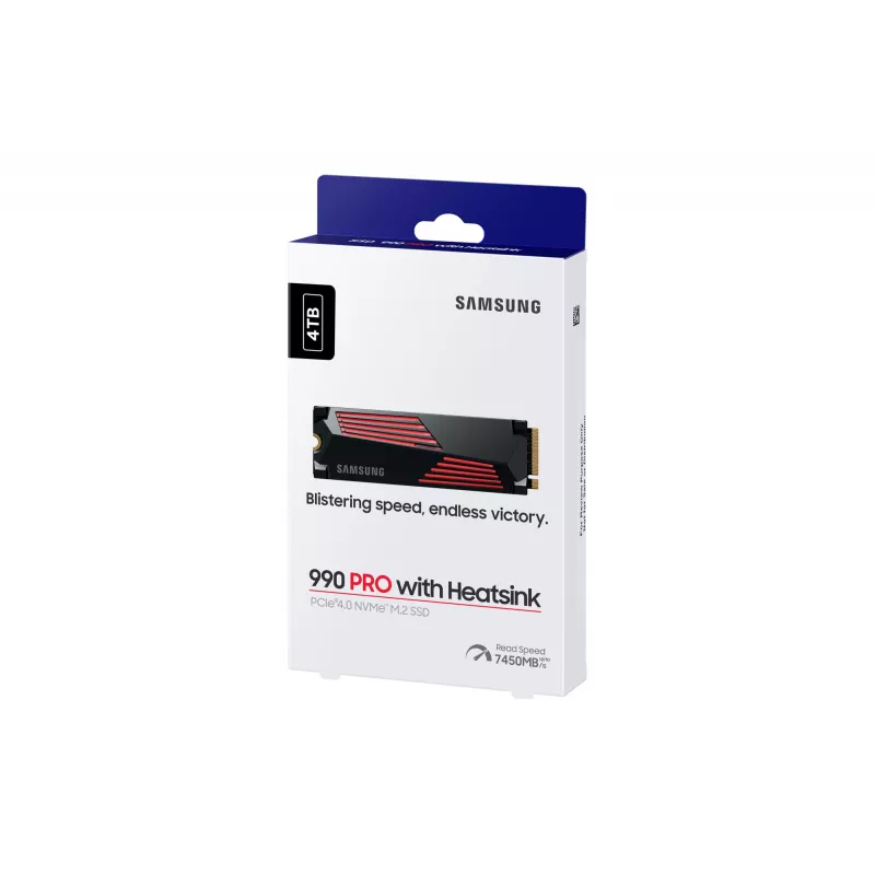Samsung 990 Pro 4 TB M.2 PCI Express 4.0 NVMe V-NAND TLC