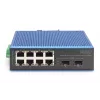 Przełącznik niezarządzalny DIGITUS DN-651147 8+2-Port Fast Ethernet PoE 1 Gbit/s