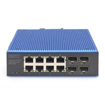 Niezarządzalny przełącznik DIGITUS DN-651153 8-portowy Gigabit Ethernet PoE