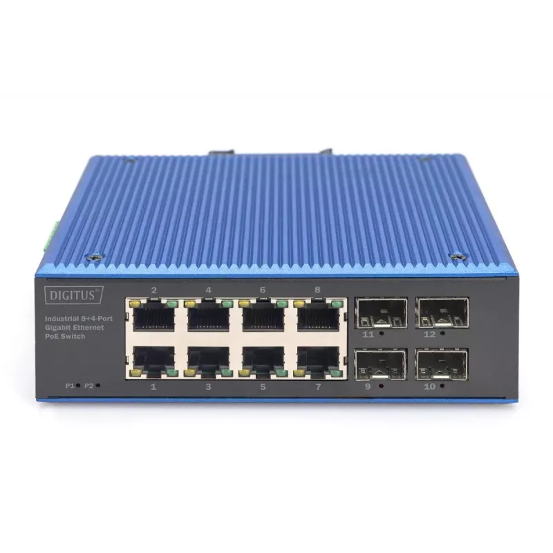 Niezarządzalny przełącznik DIGITUS DN-651153 8-portowy Gigabit Ethernet PoE