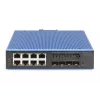 Przełącznik przemysłowy DIGITUS 8+4SFP+ L2 zarządzalny Gigabit Ethernet PoE