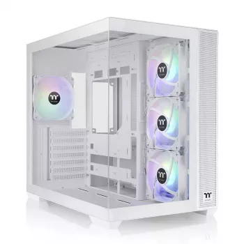 Obudowa PC Thermaltake View 380 TG ARGB Snow Midi Tower biała
