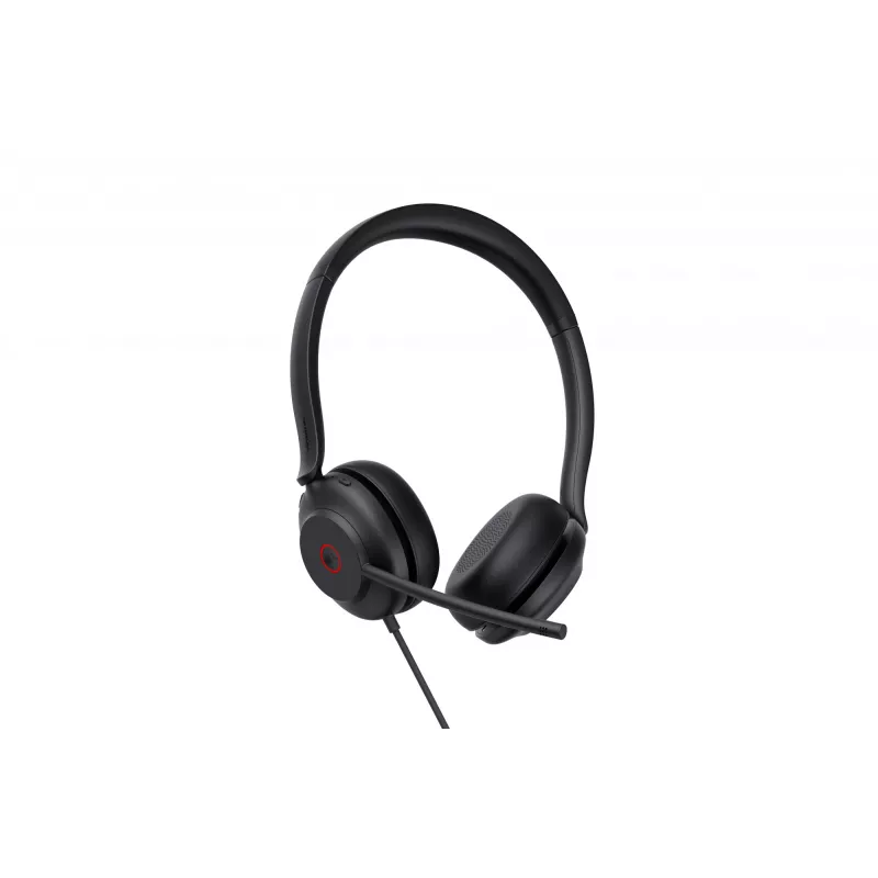 Yealink UH35 Dual Teams USB-A Headset, Wired, Office/Call center, 20 - 20000 Hz, 139.5 g, Headset, Czarny