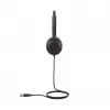 Yealink UH35 Dual Teams USB-A Headset, Wired, Office/Call center, 20 - 20000 Hz, 139.5 g, Headset, Czarny