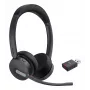 Yealink WH64 Hybrid Dual UC Zestaw słuchawkowy Bezprzewodowy Na głowę Biuro/Call center Micro-USB Bluetooth Czarny