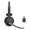 Yealink WH64 Hybrid Mono UC Headset Wireless Head-band Office/Call center Micro-USB Bluetooth Czarny
