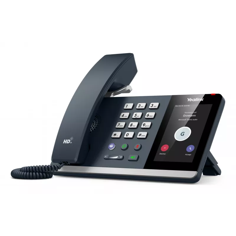 Yealink MP54 E2 Teams, telefon IP, szary, przewodowa słuchawka, LCD, 10,2 cm (4 cale), 480 x 800 pikseli