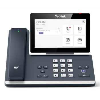 Yealink MP58-WH E2 Teams, IP Phone, Szary, Przewodowy zestaw słuchawkowy, LCD, 17,8 cm (7 cali), 1024 x 600 pikseli