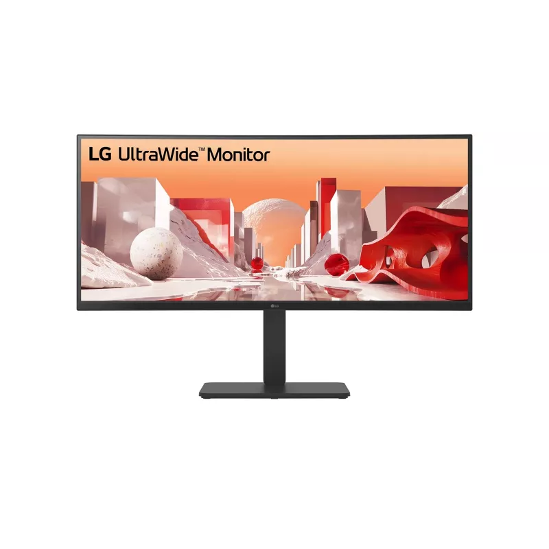 LG 34BA85QE-B monitor komputerowy 86,4 cm (34 cale) 3440 x 1440 pikseli Wide Quad HD LCD Czarny
