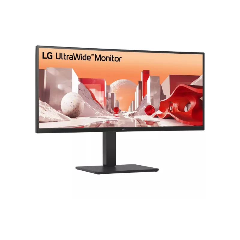 LG 34BA85QE-B monitor komputerowy 86,4 cm (34 cale) 3440 x 1440 pikseli Wide Quad HD LCD Czarny
