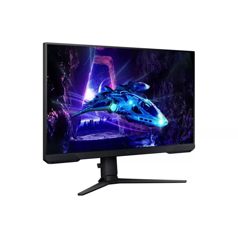 27-calowy monitor LCD Samsung S27DG300EU — 27 cali Full HD (1920×1080), panel VA, 1 ms, 180 Hz, 250 cd/m², HDMI 2.0 i DisplayPort, VESA 100×100, czarny