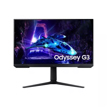 27-calowy monitor LCD Samsung S27DG300EU — 27 cali Full HD (1920×1080), panel VA, 1 ms, 180 Hz, 250 cd/m², HDMI 2.0 i DisplayPort, VESA 100×100, czarny