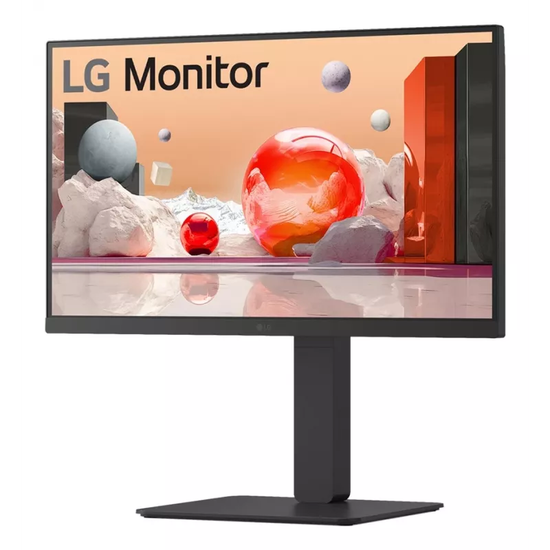 Monitor komputerowy LG 24BA750-B 60,5 cm (23,8 cala) 1920 x 1080 pikseli Full HD LCD Czarny