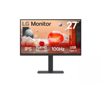 LG 27BA750-B monitor komputerowy 68,6 cm (27 cali) 1920 x 1080 pikseli Full HD LCD Czarny