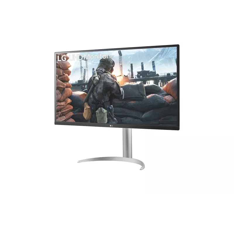 LG 27BP55U-B monitor komputerowy 68,6 cm (27 cali) 3840 x 2160 pikseli 4K Ultra HD LED Srebrny