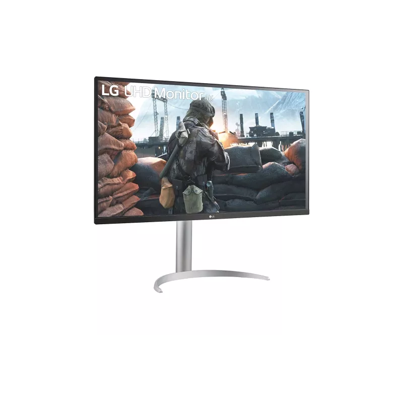 LG 27BP55U-B monitor komputerowy 68,6 cm (27 cali) 3840 x 2160 pikseli 4K Ultra HD LED Srebrny
