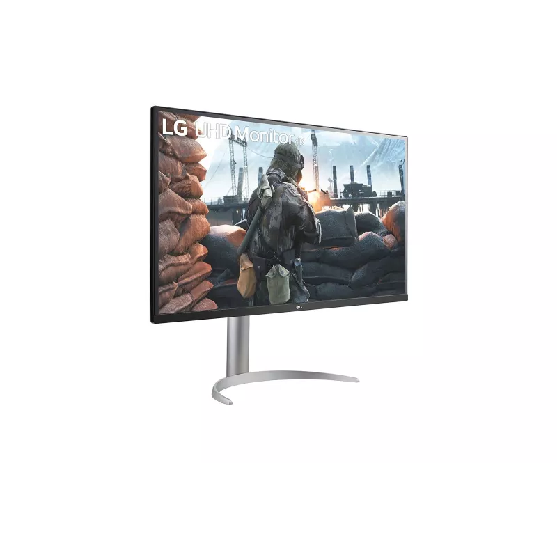 LG 27BP55U-B monitor komputerowy 68,6 cm (27 cali) 3840 x 2160 pikseli 4K Ultra HD LED Srebrny