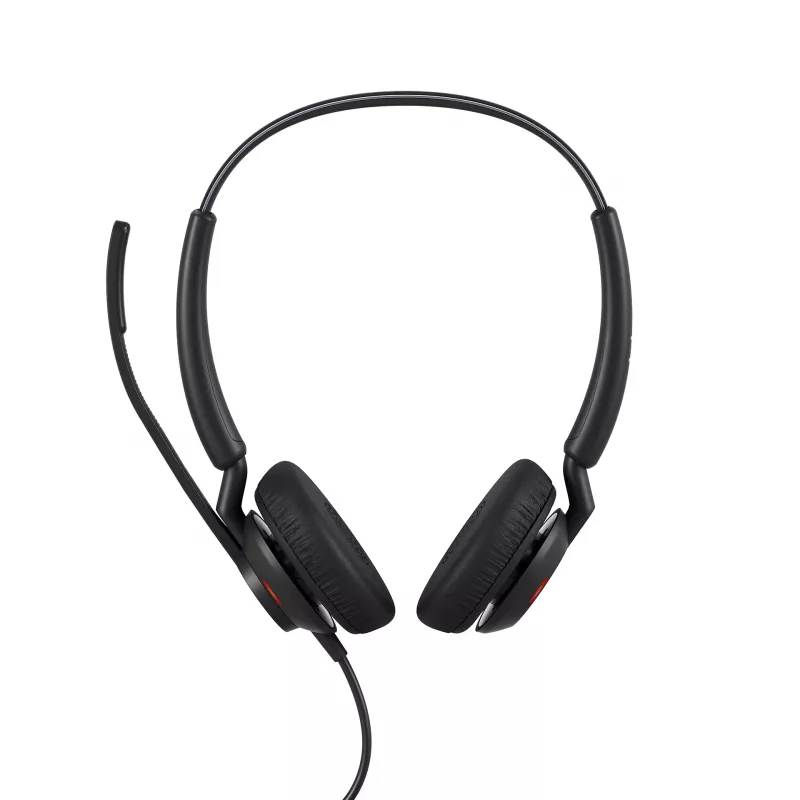 Jabra Engage 40 - USB-C UC Stereo, przewodowy, biuro/centrum telefoniczne, 63 g, słuchawki, czarny