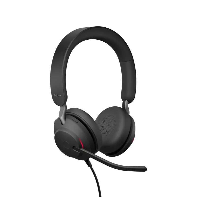 Jabra Evolve2 40 SE USB-C, UC Stereo (z przedłużonym przewodem)