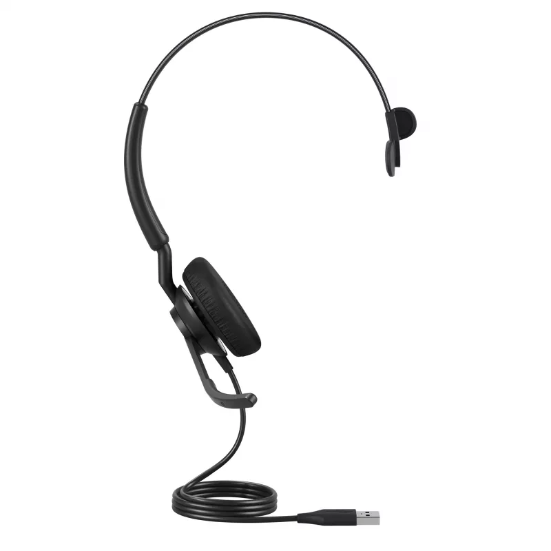 Jabra Engage 50 II - USB-A UC Mono, przewodowy, biuro/centrum telefoniczne, 45 g, słuchawka, czarny