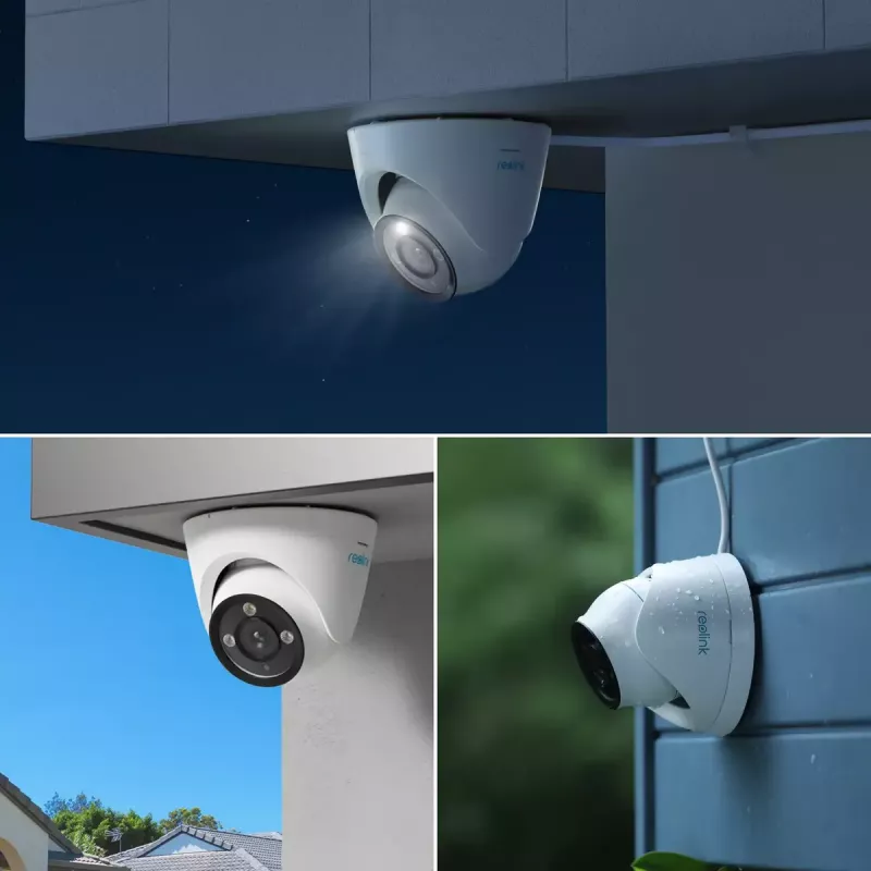 Kamera bezpieczeństwa IP Reolink P434 4K, kopułkowa, 8 MP, 3840×2160, PoE/DC, 2,8–8 mm, IR noc 30 m, microSD do 256 GB