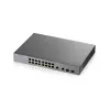 Przełącznik sieciowy Zyxel GS1350-18HP-EU0101F zarządzalny L2 Gigabit Ethernet (10/100/1000) z zasilaniem PoE szary