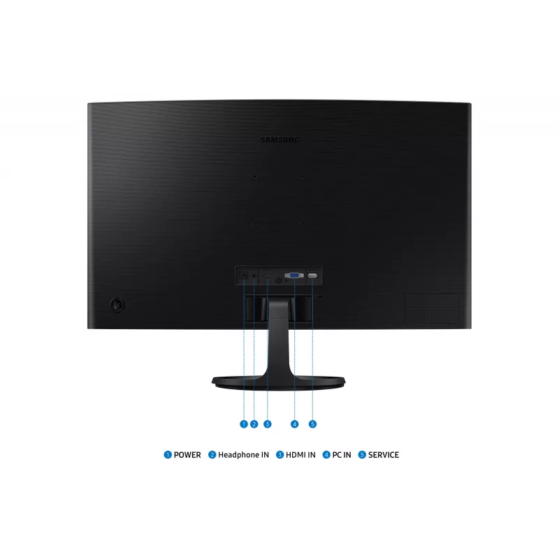 Monitor Samsung S36GD 68,6 cm (27 cali) 1920 x 1080 pikseli Full HD LCD Czarny