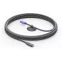Kabel USB Logitech 952-000195 USB 3.2 Gen 2 5 m USB C Grafitowy Fioletowy