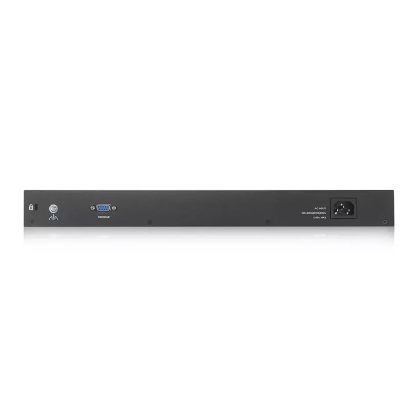 Zyxel GS2220-50HP-EU0101F przełącznik sieciowy Zarządzalny L2 Gigabit Ethernet (10/100/1000) Power over Ethernet (PoE) Czarny