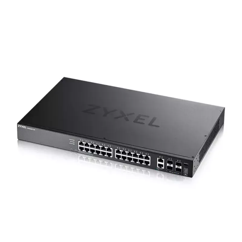 Zyxel XGS2220-30 Zarządzalny przełącznik L3 Gigabit Ethernet (10/100/1000) Czarny
