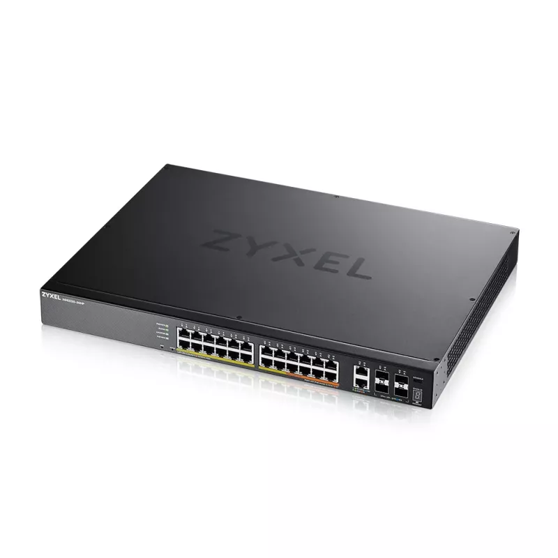 Zyxel XGS2220-30HP Managed L3 Gigabit Ethernet (10/100/1000) Power over Ethernet (PoE) Czarny